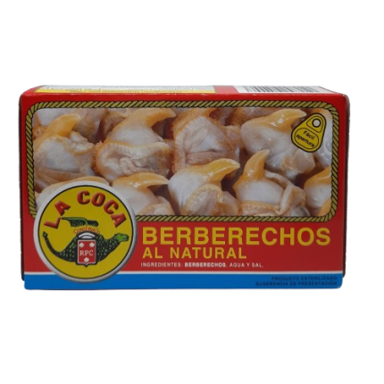 BERBERECHOS AL NATURAL 115gr. - LA COCA