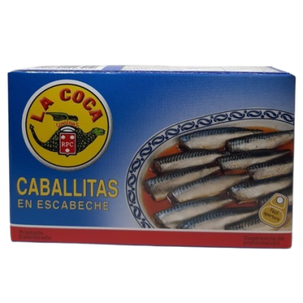 CABALLITAS ESCABECHE 118g. - LA COCA