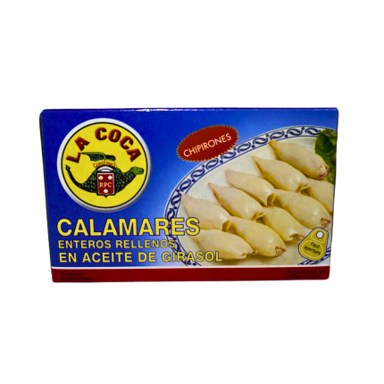 CALAMARES ENT RELLENOS 115g. - LA COCA