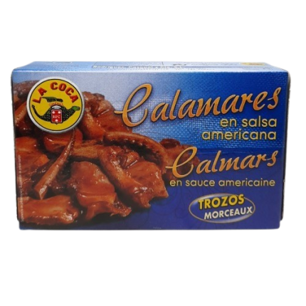 CALAMARES SALSA AMERICANA 275g - LA COCA