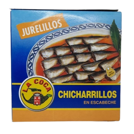 CHICHARRILLOS ESCABECHE 118 g. - LA COCA