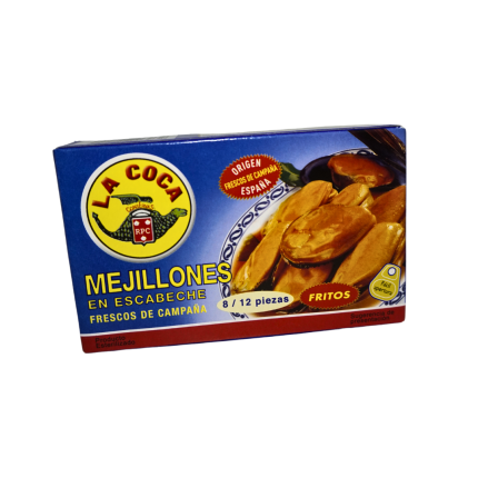 MEJILLONES ESCABECHE 8-12 UDS. - LA COCA