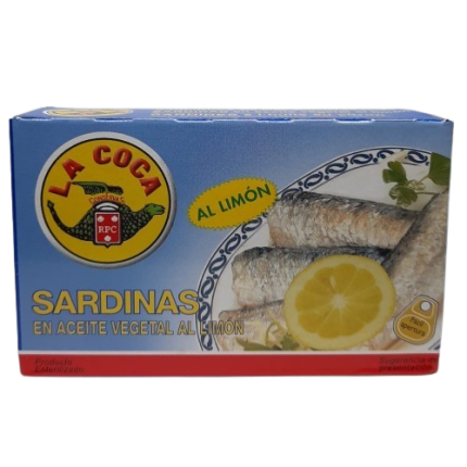 SARDINA LIMÓN AC. VEG. 118g - LA COCA