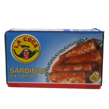 SARDINA TOMATE 118g. - LA COCA