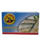 SARDINAS ACEITE VEGETAL 118g. - LA COCA
