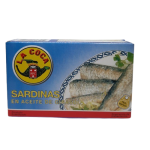 SARDINAS ACEITE VEGETAL 275g. - LA COCA