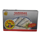 SARDINAS EN ACEITE DE OLIVA LA COCA